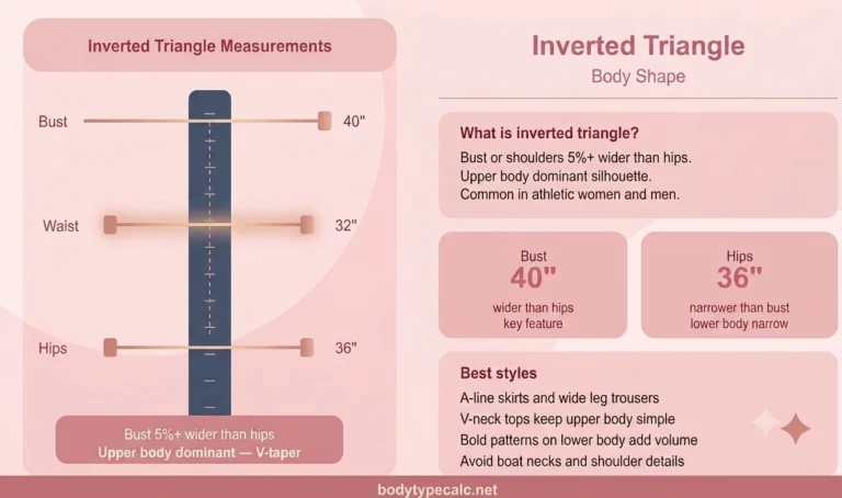 Inverted Triangle Body Shape