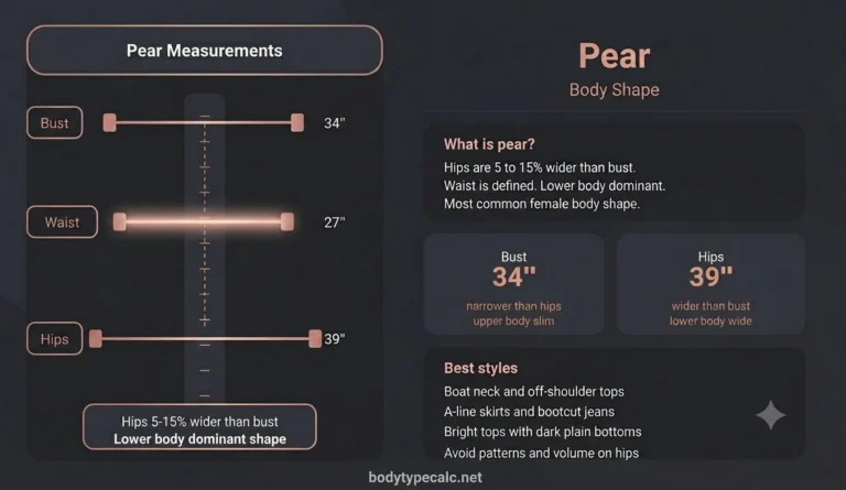 Pear Body Shape