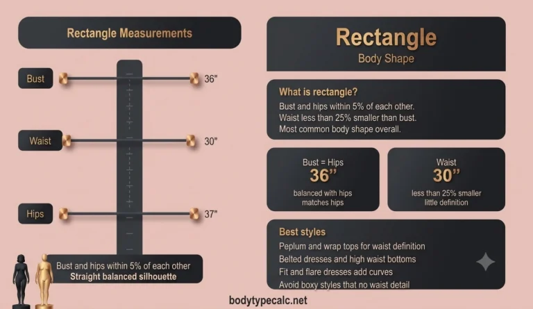 Rectangle Body Shape