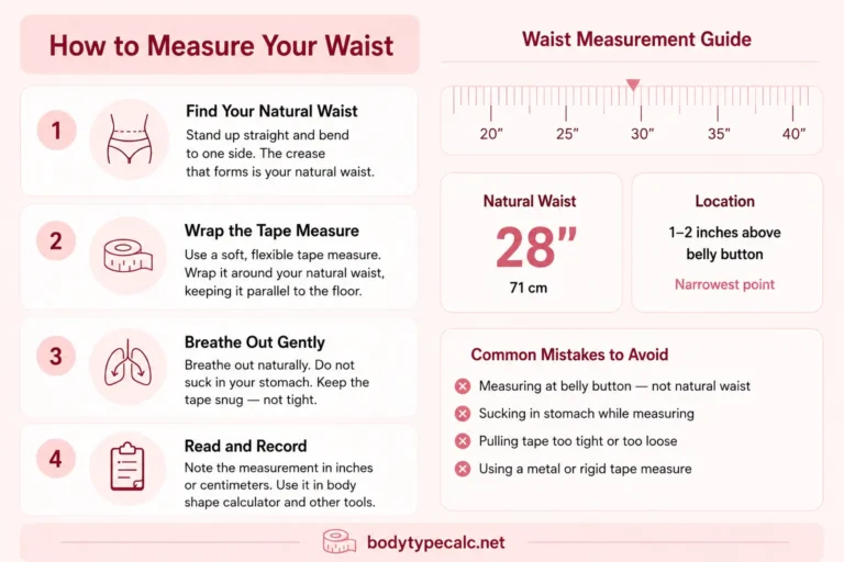 How to Measure Your Waist