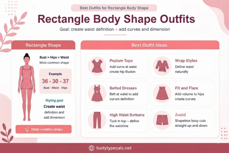 Rectangle Body Shape Outfits